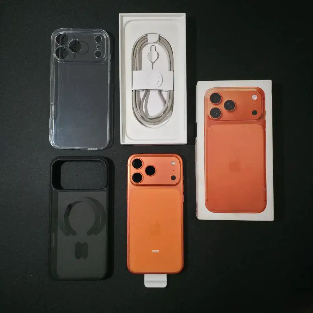 Iphone 17 pro max 512gb ibox digimap fullset original mulus berbonus