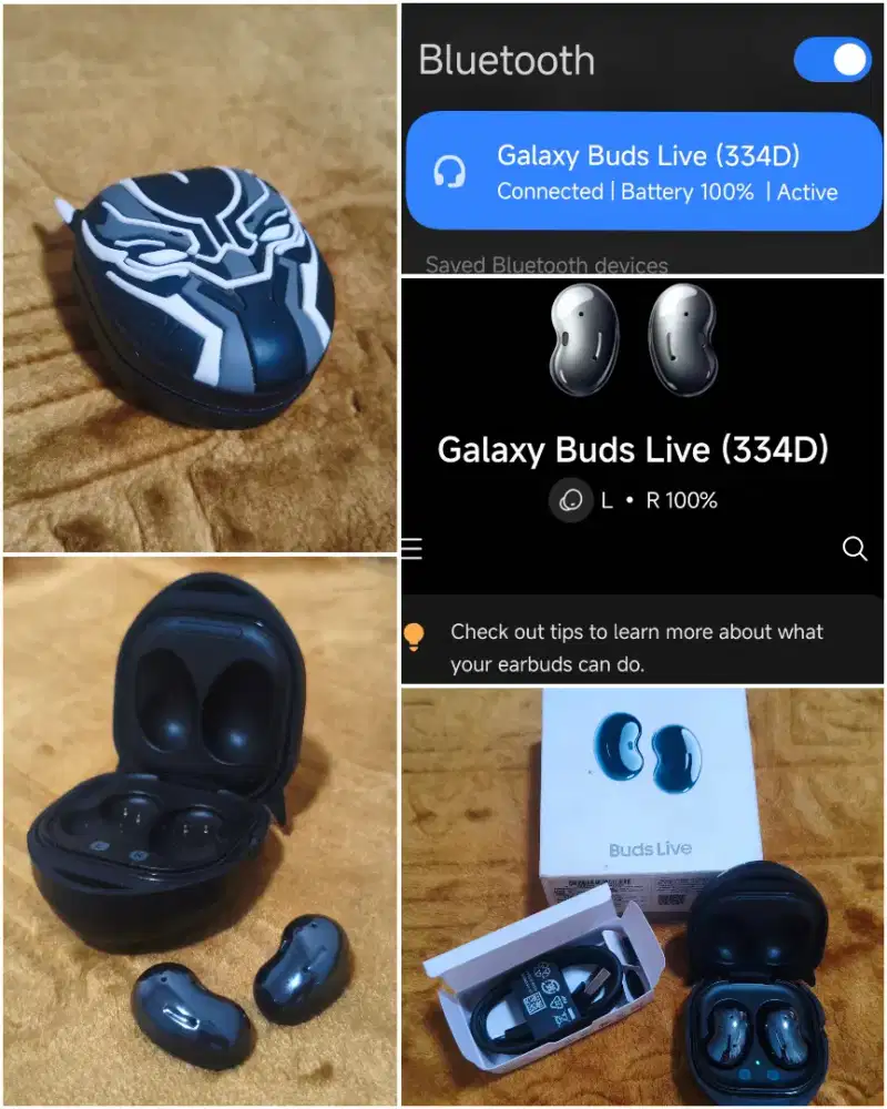 Samsung Galaxy Buds Live - ORIGINAL (Rp300k Nett) Bintaro,BSD,Ciputat
