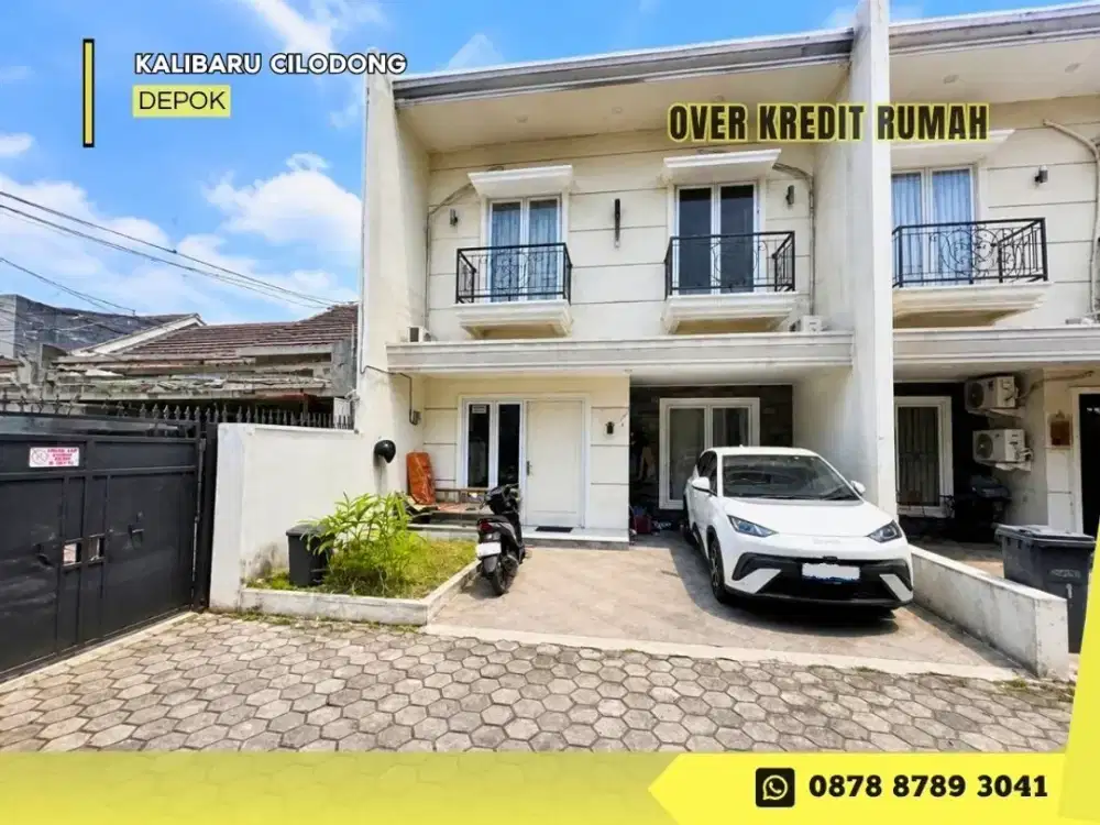 Over Kredit Rmh 2LT dkt Alun alun GDC Depok 98JT di Kalibaru Cilodong