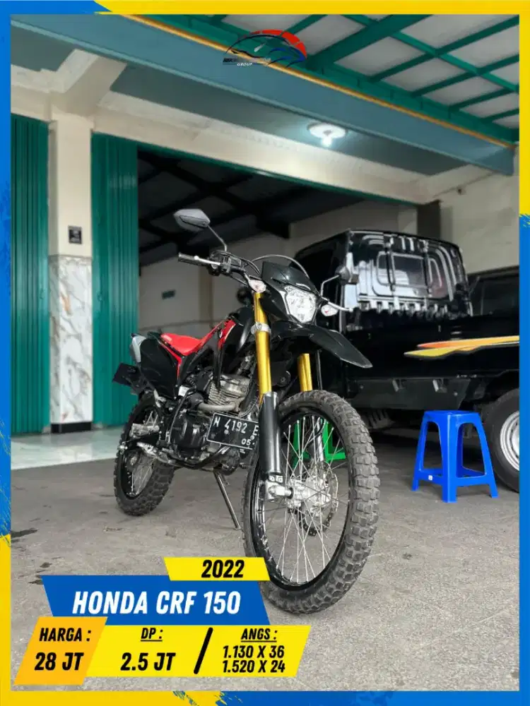 HONDA CRF 150 2022 BEKAS RASA BARU BOSSKU HIKMAH MOTOR KEPUH MALANG