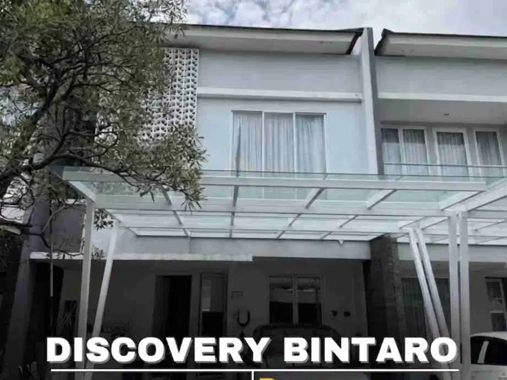 Rumah dijual siap huni lokasi strategis di Discovery Bintaro