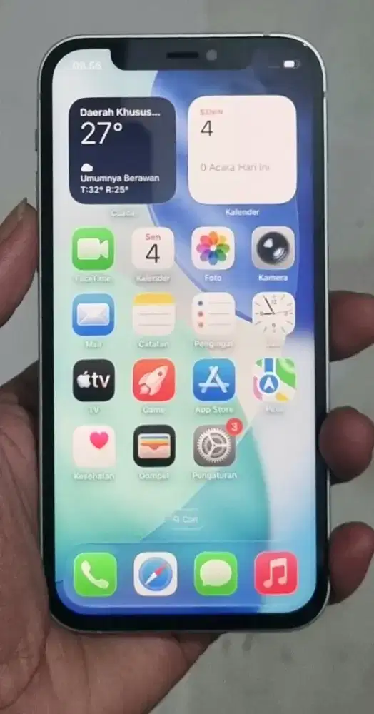 Iphone 12 128gb unit kabel data