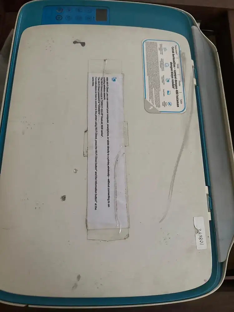 PRINTER HP WIFI SCAN