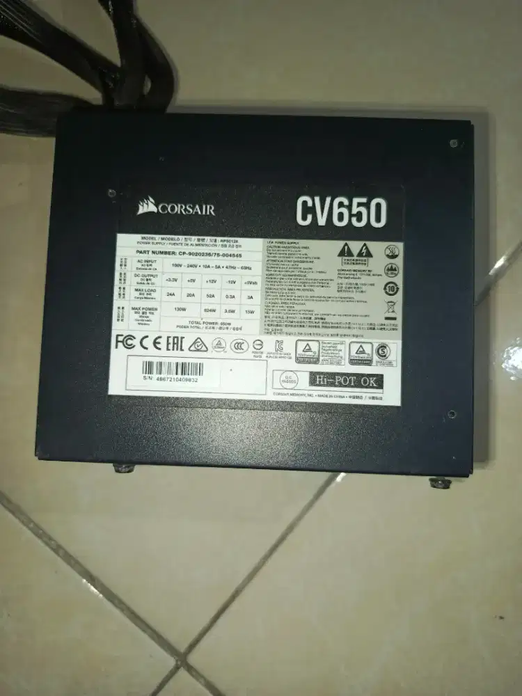 PSU (Power Supply Unit) Corsair CV650 80+ Bronze