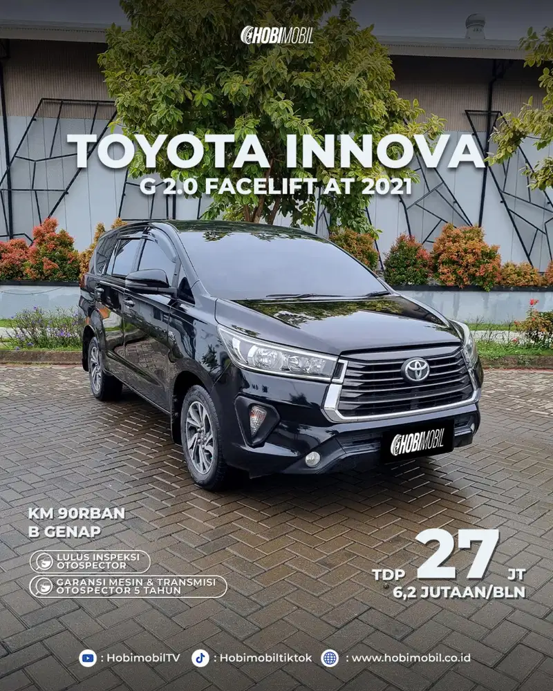 Innova G 2.0 Facelift AT Thn 2021