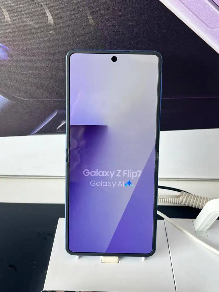 GALAXY Z FLIP7 12/256 BLUE CICILAN 0% DAN TUKAR TAMBAH
