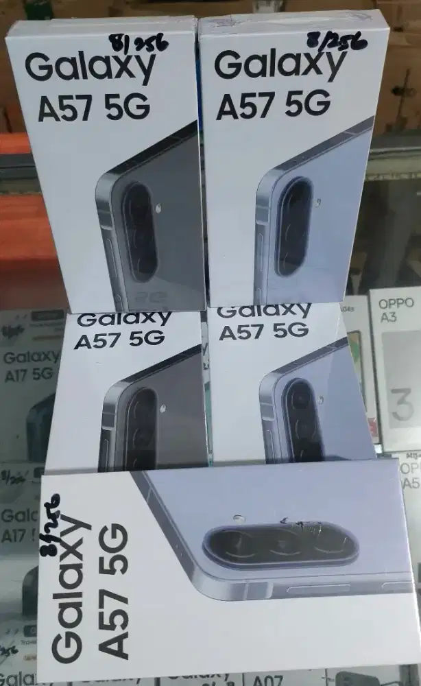 New Samsung Galaxy A57-5G Ram 8/256 GB Garansi Resmi 1 Tahun