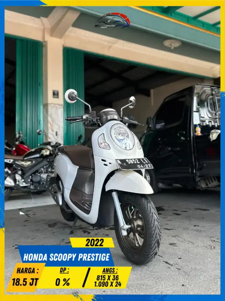 HONDA SCOOPY PRESTIGE 2021 GASSKEUN BOSSKU HIKMAH MOTOR KEPUH MALANG