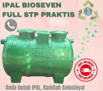 Kami Jual IPAL BioSeven Full STP Murah Dan Praktis Nomo 1 Di Indonesia