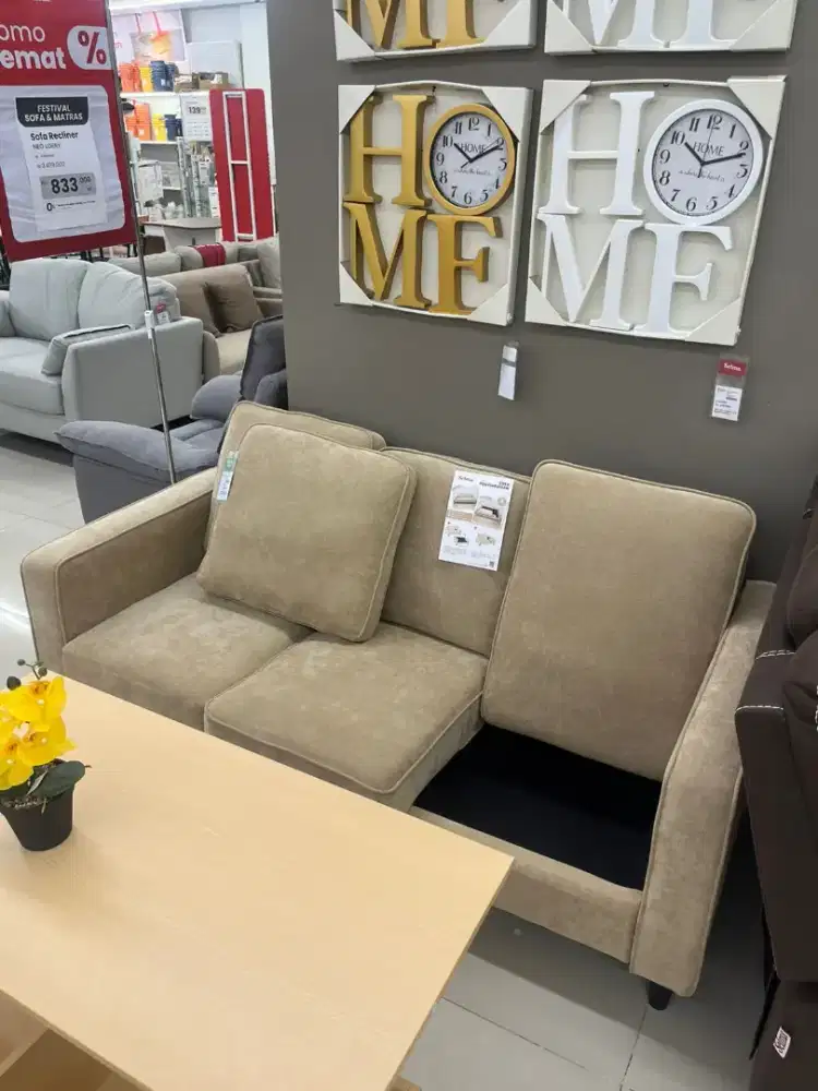 SOFA MINIMALIS 3 SEATER