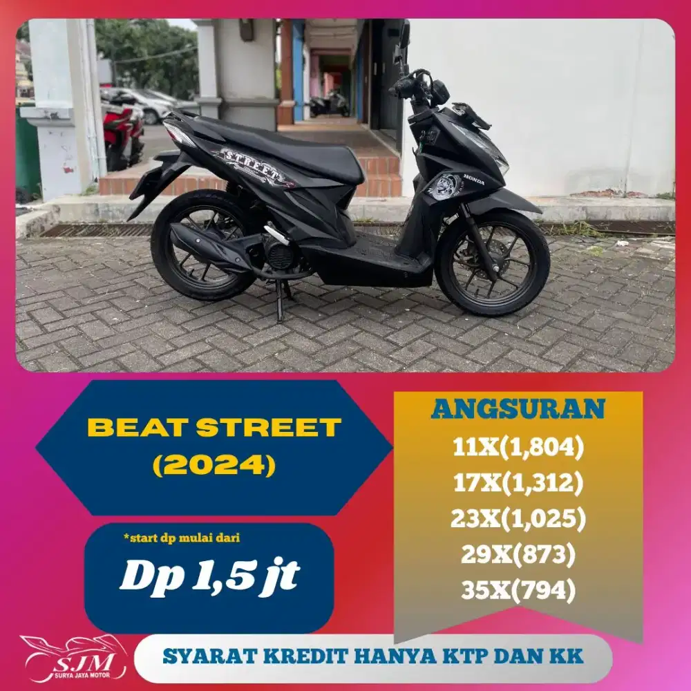 HONDA BEAT STREET 2024 MESIN HALUS