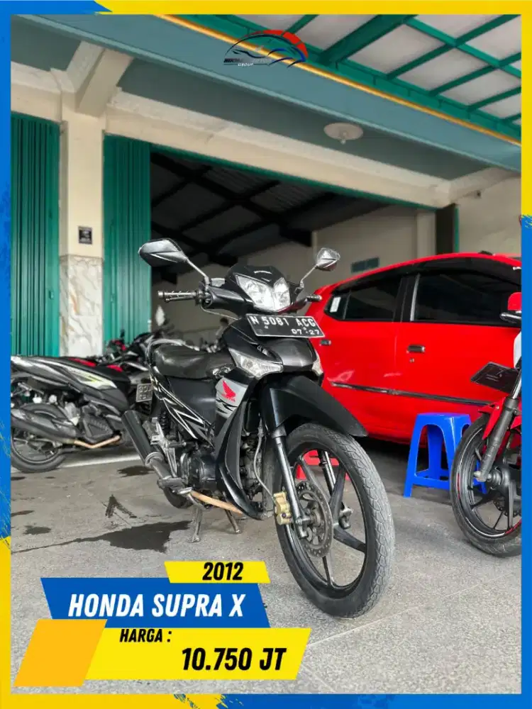 HONDA SUPRA X 2012 SIAP ANGKUT MASZEEHH HIKMAH MOTOR KEPUH MALANG