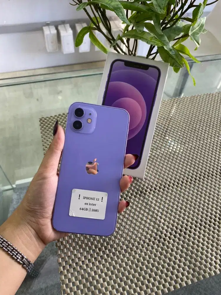 iphone 12 46 gb fullsstt normal no minus menerima tukar tambah