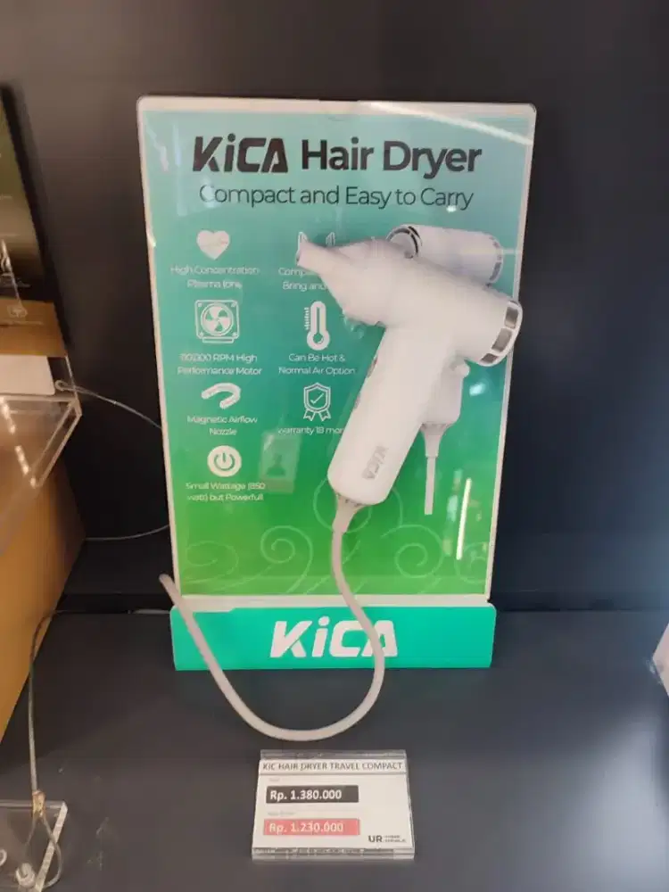 KIC HAIR DRYER TRAVEL COMPACT