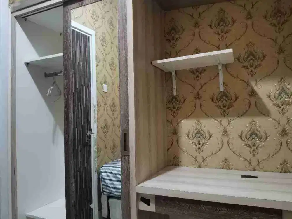 Hidup Anti Ribet! Sewa per 6 bulan 2BR Full Furnished, Selangkah ke Green Pramuka Square