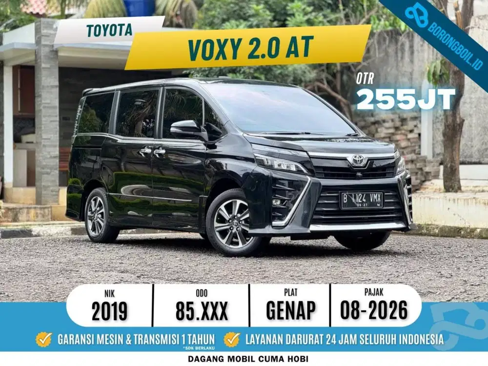 TERMURAHHH Voxy 2.0 at 2019 Hitam PAJAK PANJANG