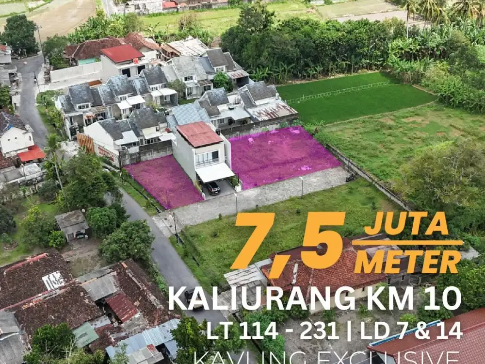 Jual Tanah Jalan Kaliurang Km 10 Kavling Exclusive