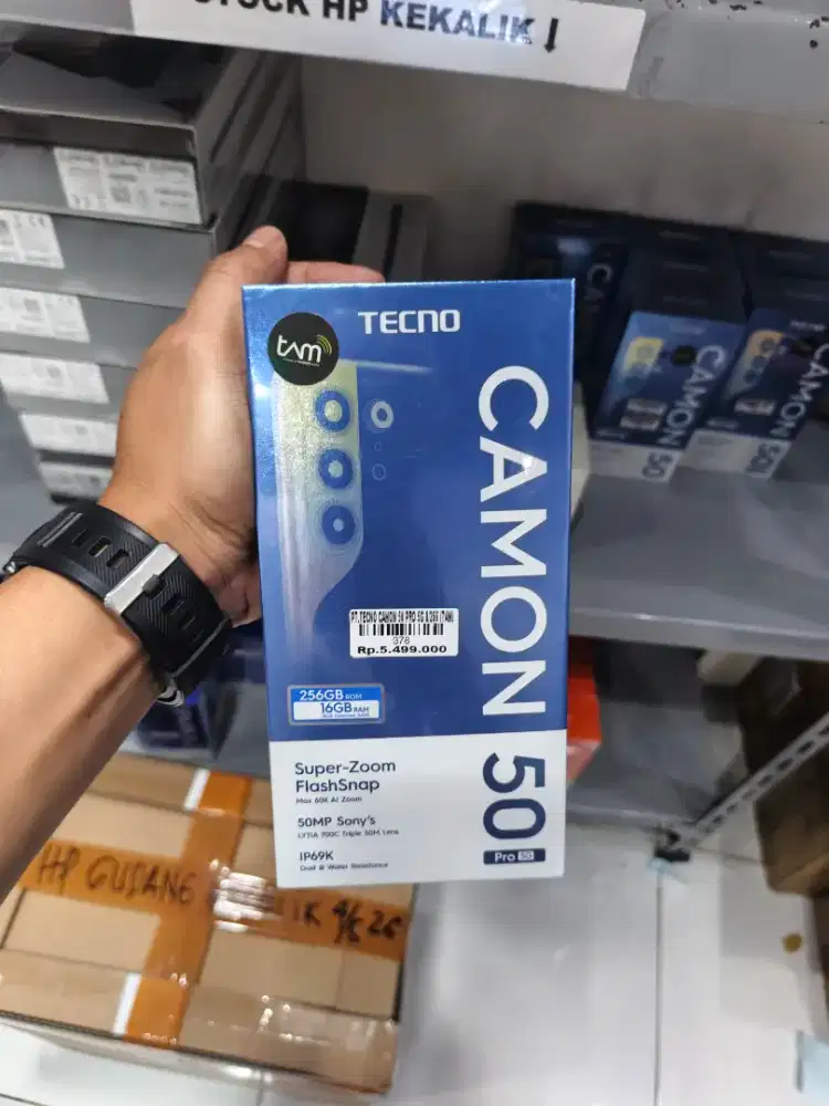 TECNO CAMON 50 PRO 5G 8/256GB | ATLANTIS DAHSYAT