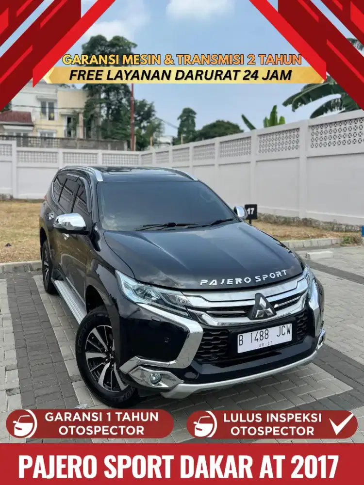 Pajero Sport Dakar 4x2 AT 2017 Pajero Dakar Matic 2017 Pajero 2017