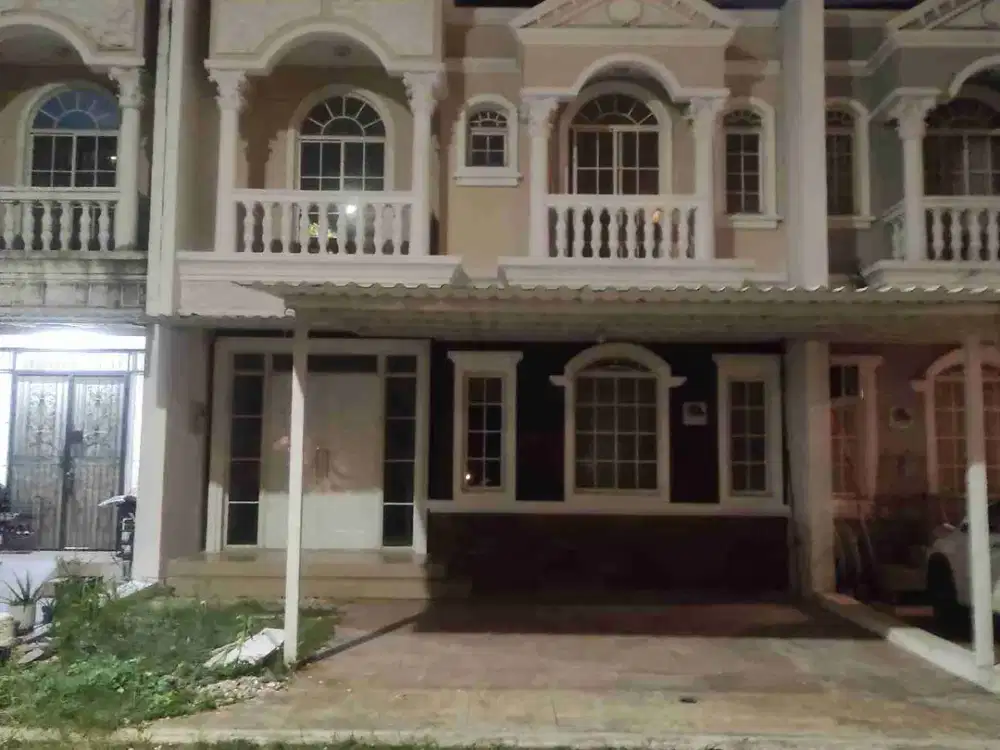 Disewakan Rumah Cluster West Europa 8x15 Green Lake City