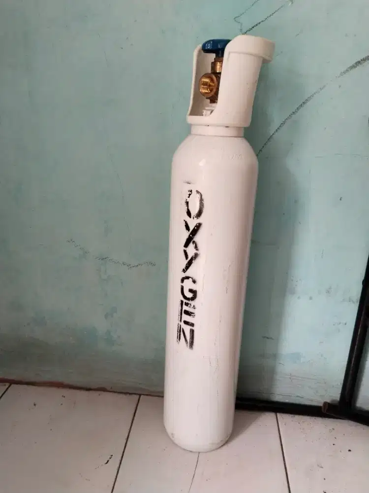 Dijual tabung oksigen second layak pakai ukuran 1 m kubik