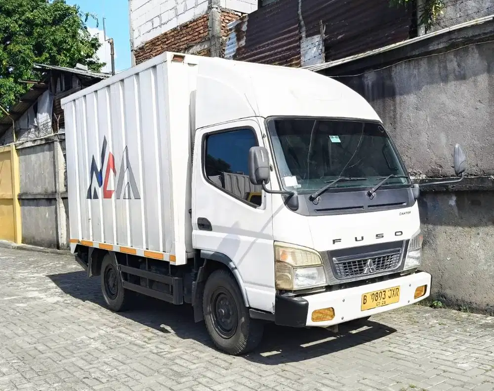 CDE Mitsubishi coltdiesel canter engkel FE 71 box besi 2023 bok fe71