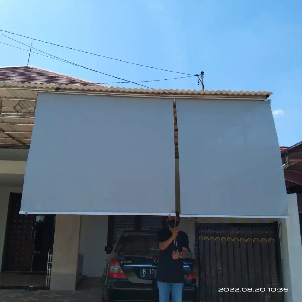 Roller blind suntex & Vertikal blind termurah