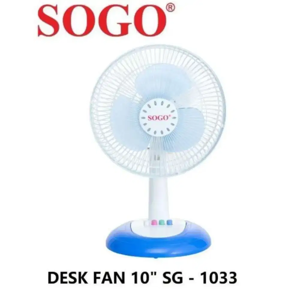 Kipas sogo 10 inc meja