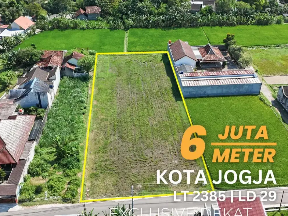 Jual Tanah Kota Jogja Cocok Usaha Homestay Kos Kavling Rumah Perumahan Dekat Kampus UAD Pusat