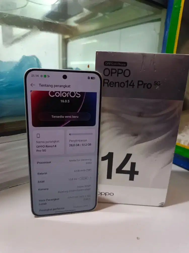 Oppo Reno 14 pro 12/512