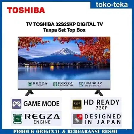 Toshiba TV 32 HD Digital TV - Dolby Audio Regza Game Mode HDMI USB