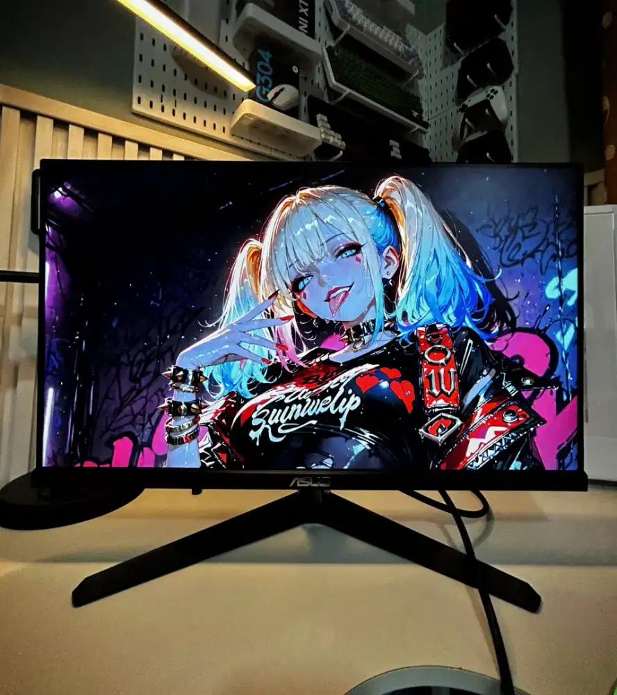 pc monitor gaming murah asus like new
