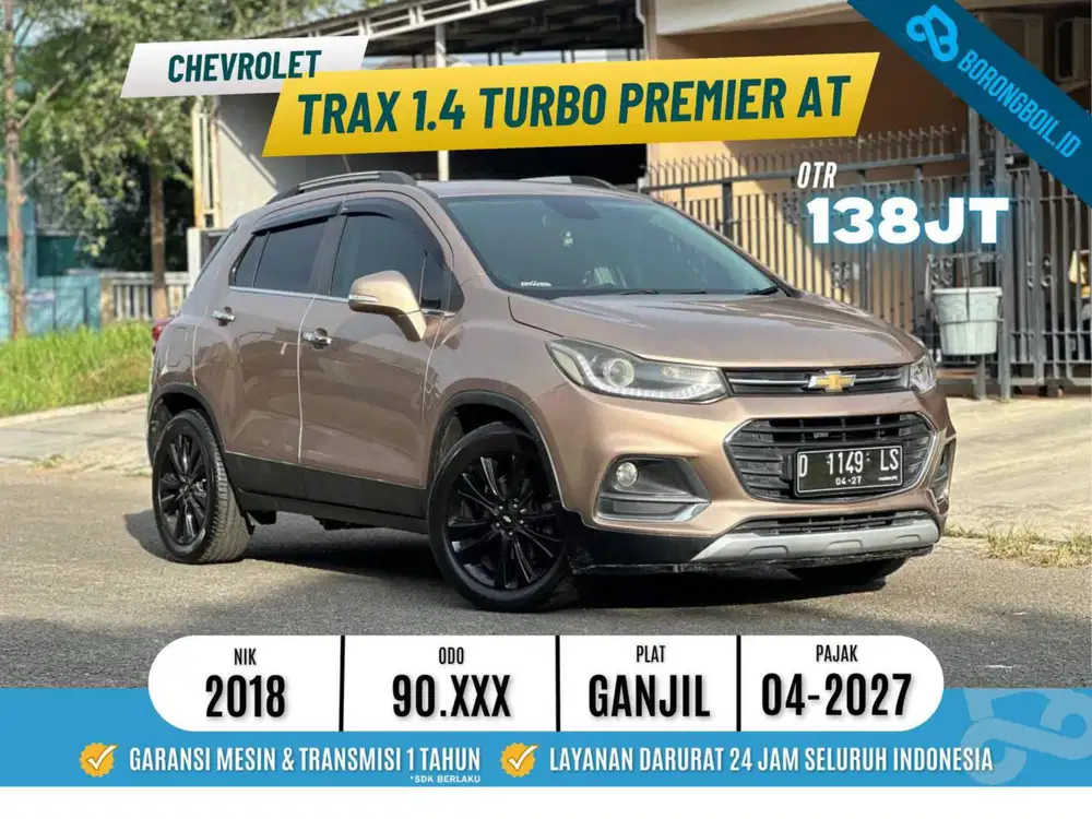 Chevrolet Trax 1.4 Turbo Premier 2018 Coopertino Metallic
