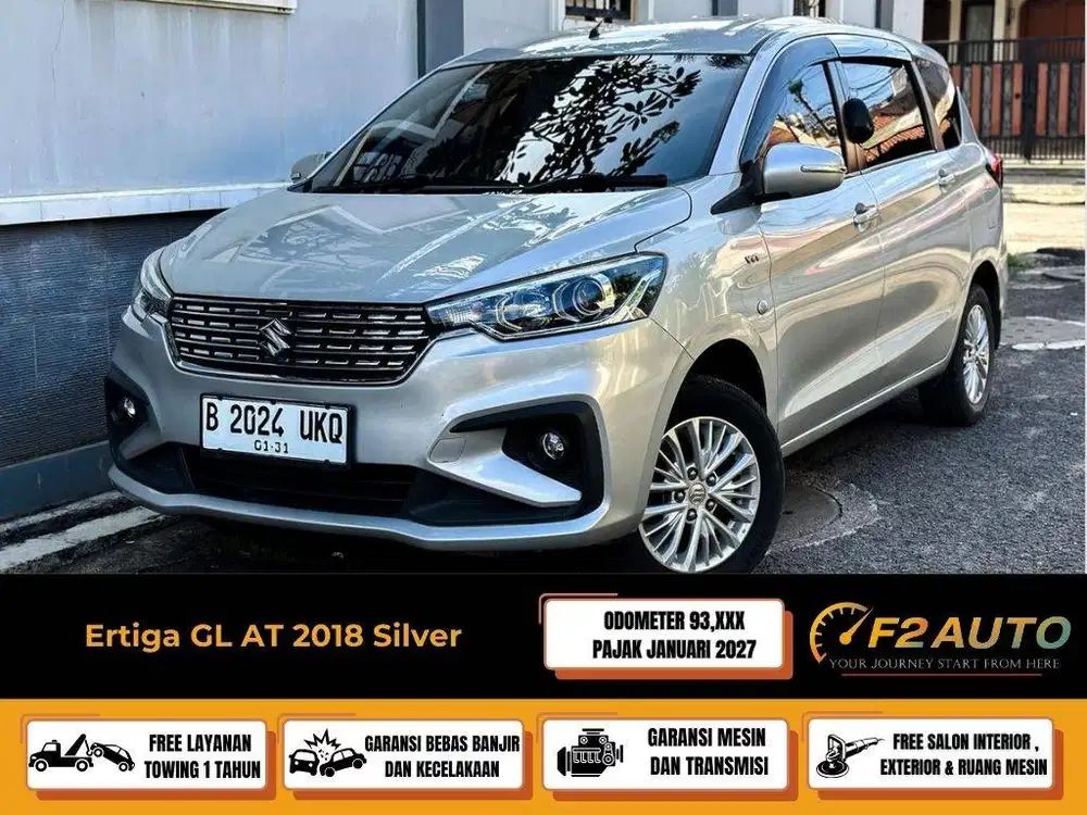 Suzuki Ertiga GL AT 2018 Silver