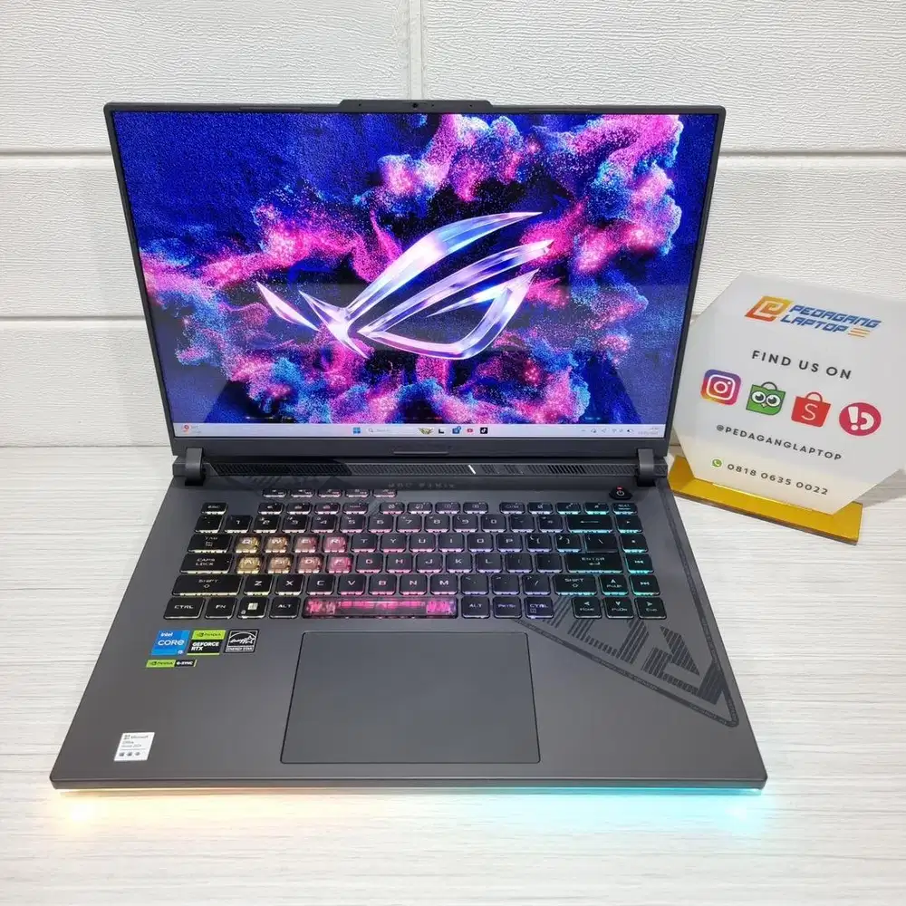 ASUS ROG STRIX G16 G614JU Core i5-13450HX RAM 16GB SSD 512GB RTX 4050