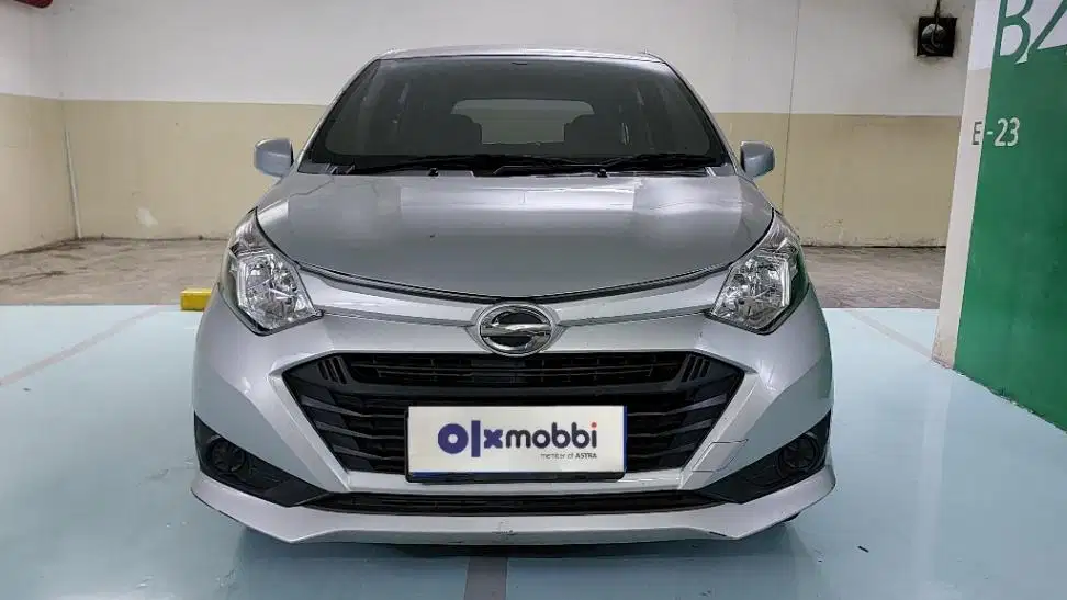 TDP 6,JT, Daihatsu Sigra 1.2 X Bensin-AT Silver 2018