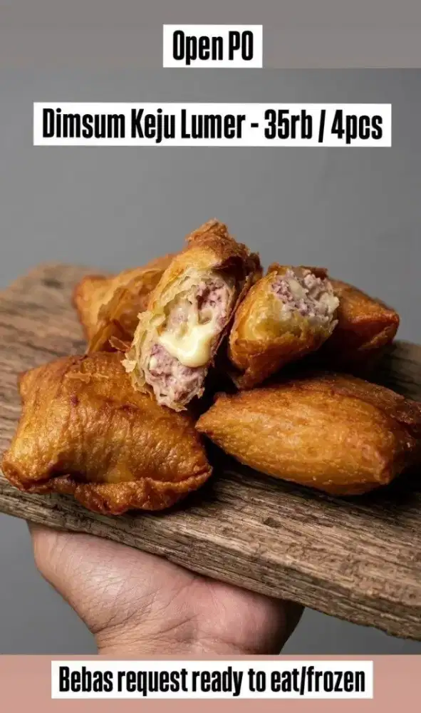 Dimsum keju lumer