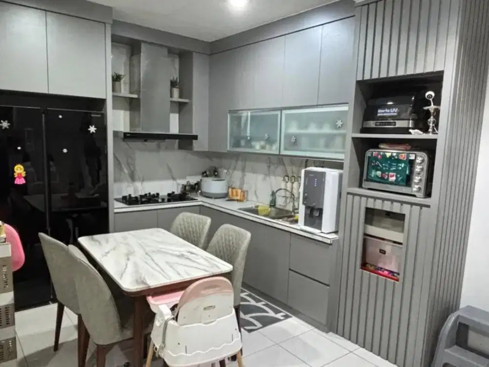 DIJUAL RUMAH MODERN MINIMALIS DI GOLDEN PALM RESIDENCE CENGKARENG JAKARTA BARAT