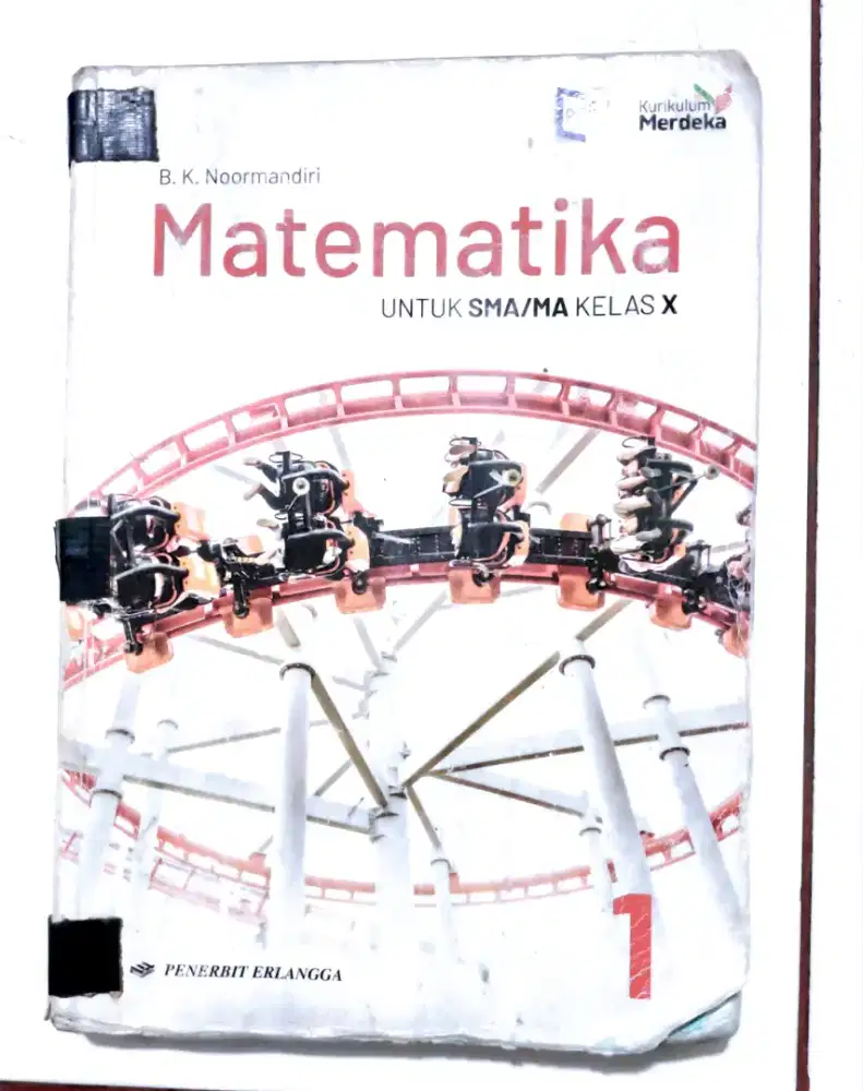 Buku Matematika SMA kelas X Bekas kurikulum Merdeka