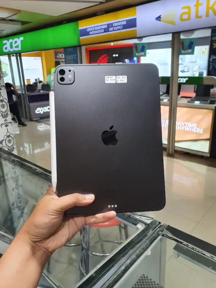 Ipad Pro M4 256 GB 11inch Second Fullset