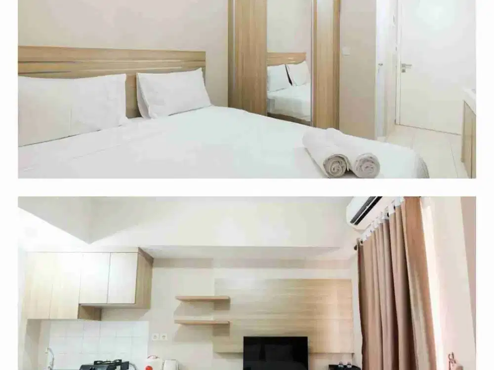 Disewakan apartment di tower springlake Lt 18 no 25 dekat view byd sumarecoon Bekasi lebar 20 lt 25 kamar mandi 1