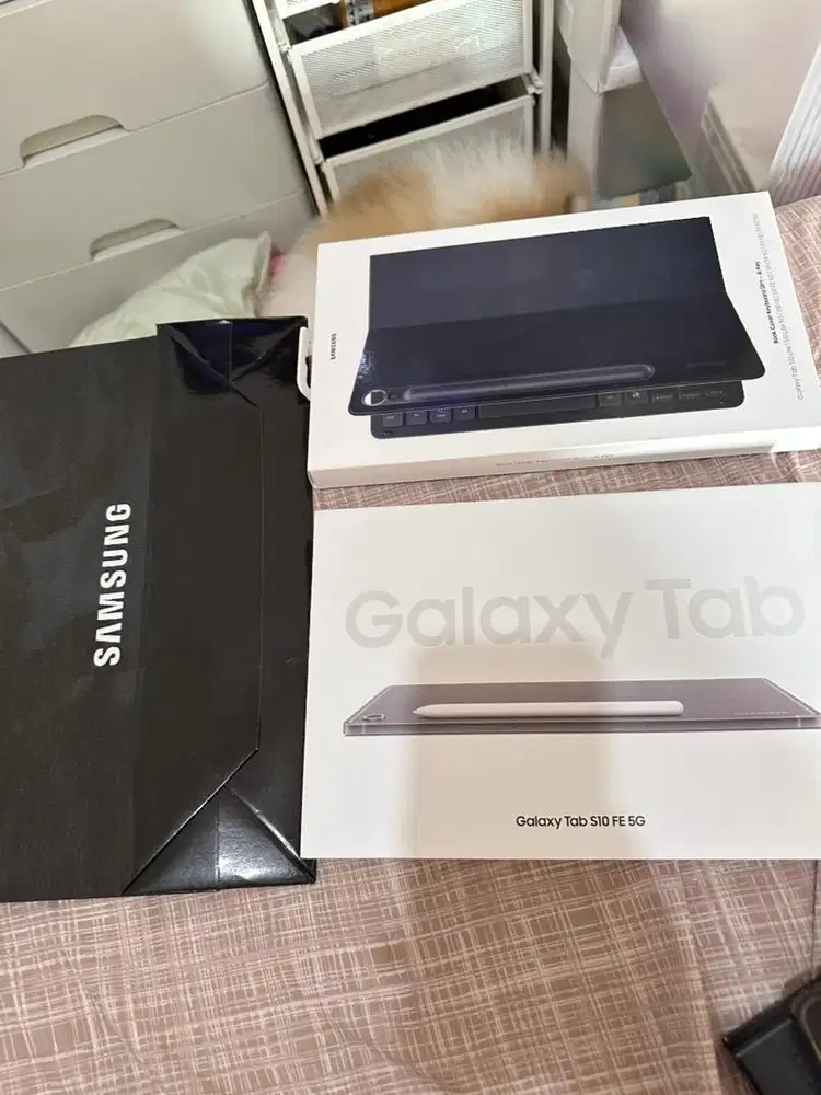 Samsung Tablet s10 FE kondisi 98%
