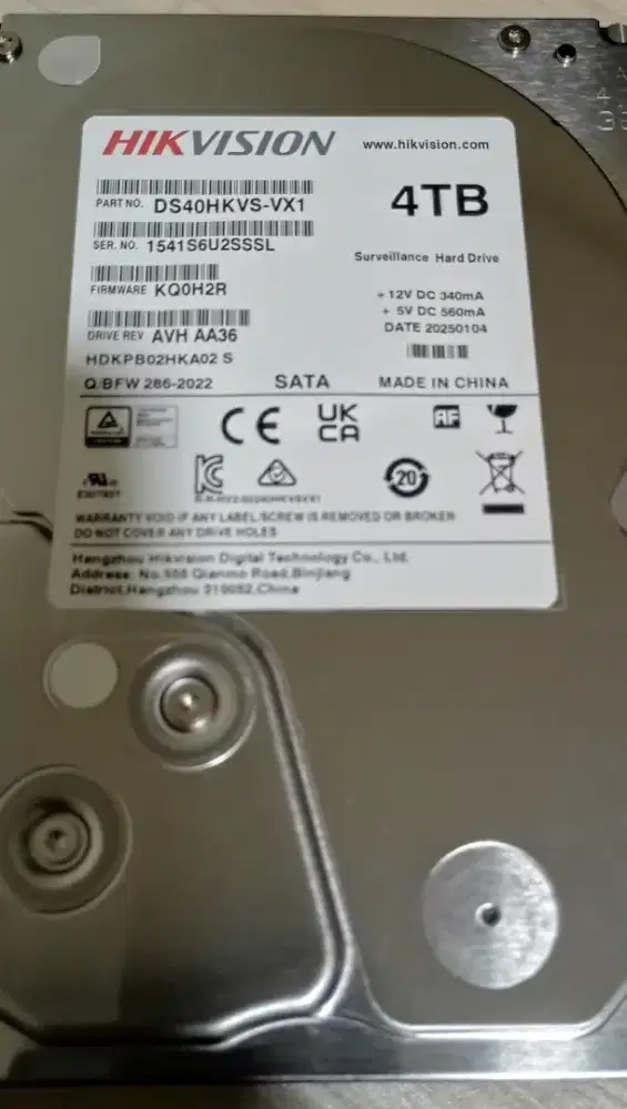 Harddisk 3,5Inch (4TB)
