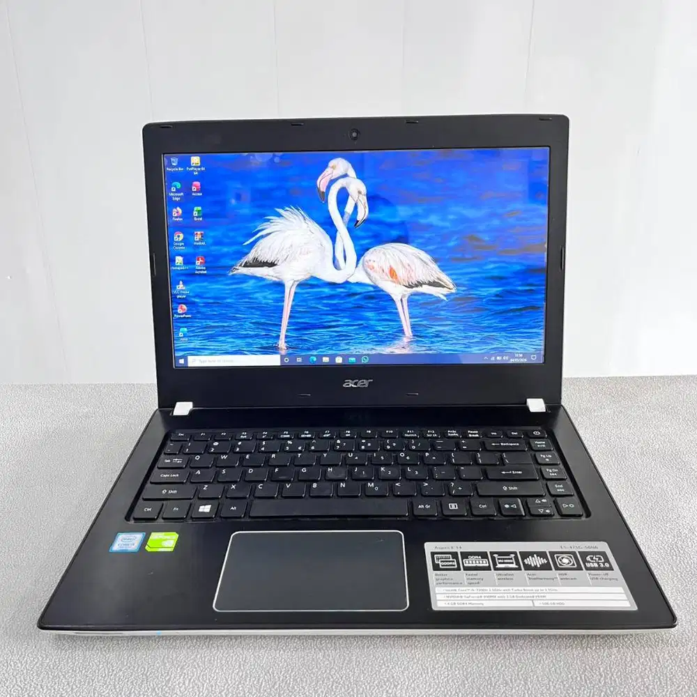 LAPTOP ACER ASPIRE E5-475G Core i5 - 7200U RAM 8GB SSD 128GB