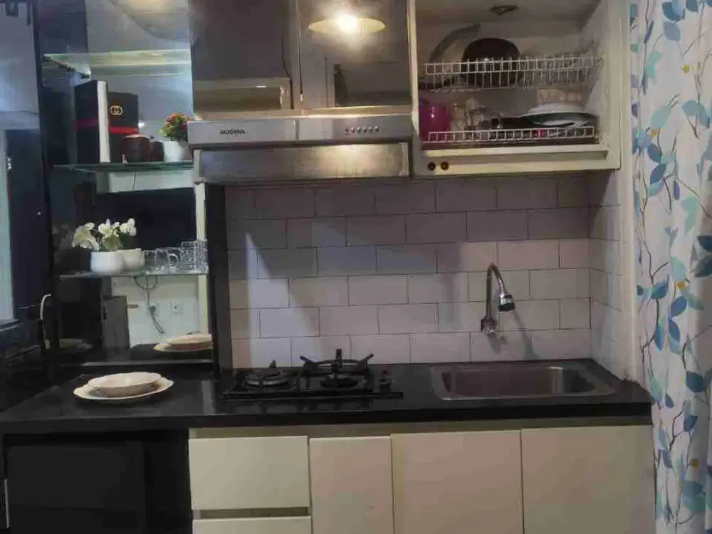 Paling Laris! 2BR Green Pramuka City Full Furnished Sewa per 6 bulan