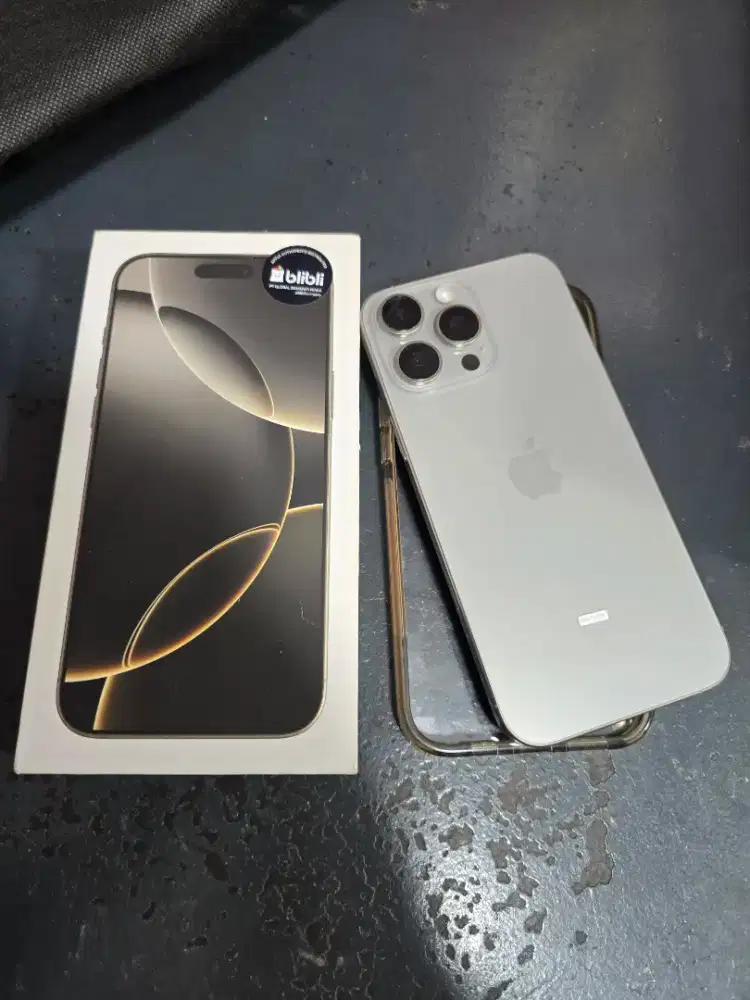 Iphone16 Promax 256gb Resmi Grs sept 2026 BH 100% FULLSET ORI MULUS
