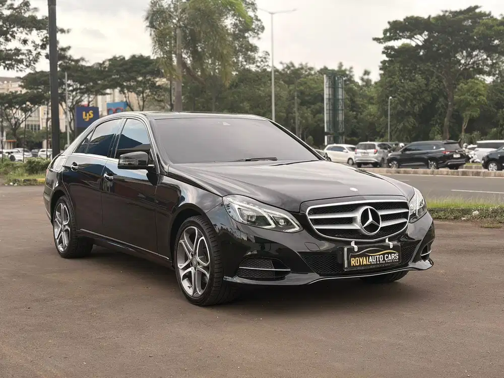 Mercedes-Benz E250 2.0 AVG 2015 Service Record MOBIL BAGUS SIAP PAKAI