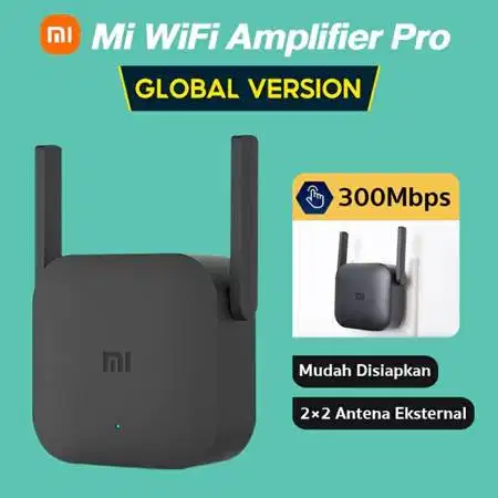 Xiaomi Wifi Extender Pro Repeater Amplifier 300Mbps Garansi resmi