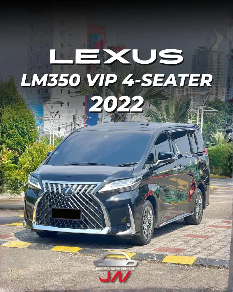 LEXUS LM350 VIP 4-SEATER 2022 / LOW ODO / MINT CONDITION / LIKE NEW