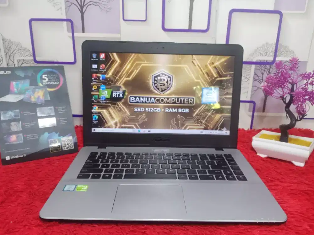Promo Laptop Gaming SSD 512GB + RAM 8GB Core i5 Dual VGA Nvidia GForce